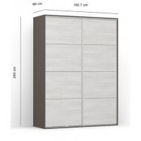 DRESSING LEX 181-240-66 B GRI/MSJ